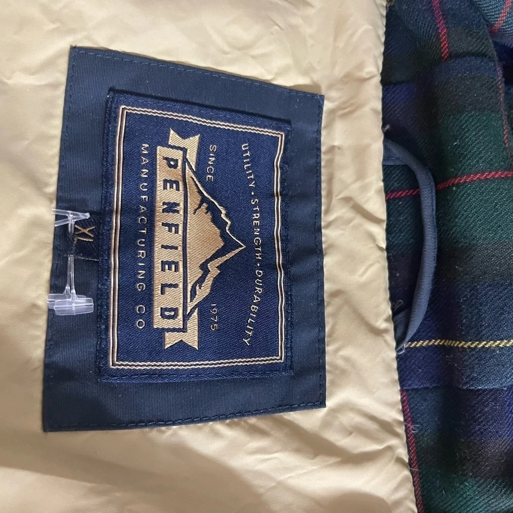Penfield Toggle Duffle Down Puffer Jacket Navy XL - Picture 15 of 16